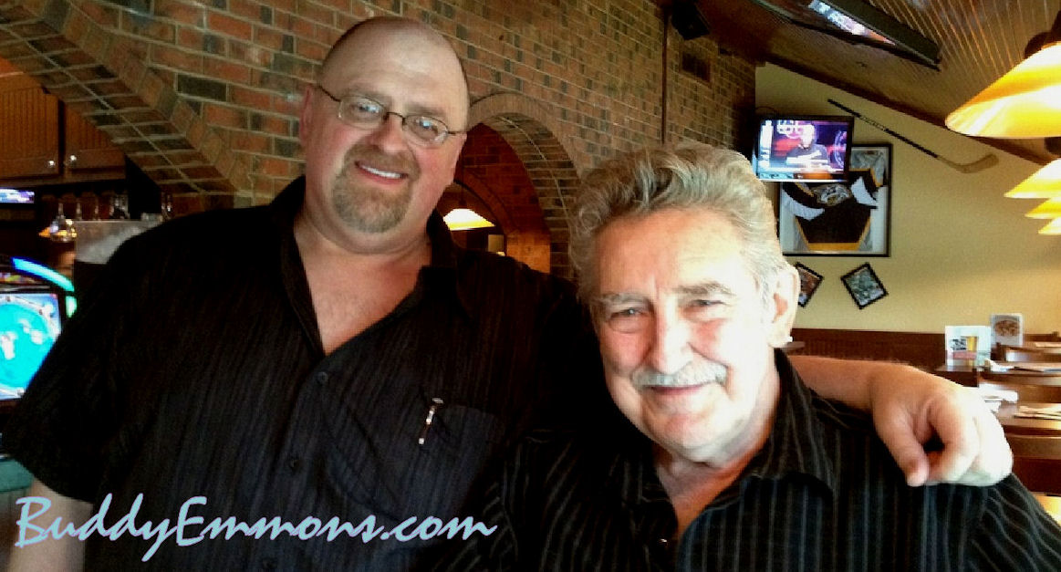 Ernie & Buddy - At a restaurant in Hermitage, TN - 3-22-12