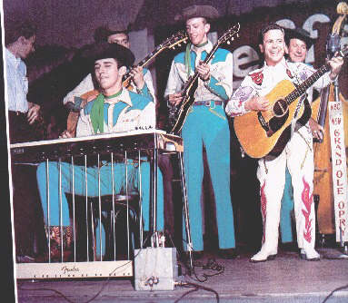 Buddy playing his Fender 1000